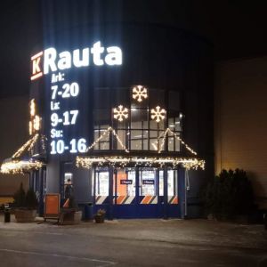 K-Raudan jouluvalot Järvenpää