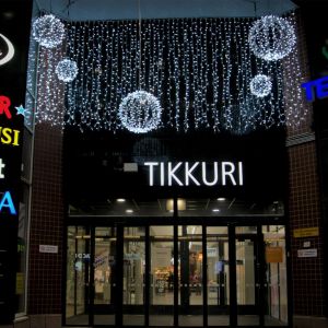 Kauppakeskus Tikkurin jouluvalot Tikkurila, Vantaa