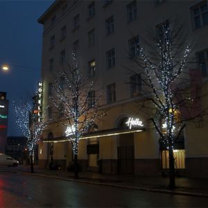 Hotelli Helkan koristevalot Helsinki