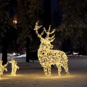 Kausivalot, eläinhahmot, poro ja puput Hyvinkää