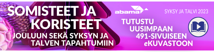 Somisteet ja koristeet, syksy-talvi - tutustu uusimpaan e-kuvastoon.